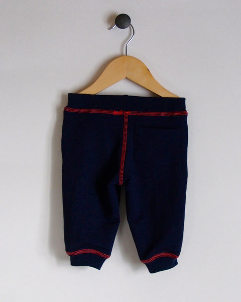 Pantalon de jogging en bleu marine